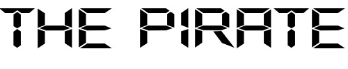 Font : DigifaceWide-Regular Custom Text : The Pirate Way Test your own text here Click to download or to view this font on a tshirt that can be custom printed in Bali