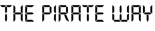 Font : Digistyle-Unicode Custom Text : The Pirate Way Test your own text here Click to download or to view this font on a tshirt that can be custom printed in Bali