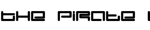 Font : Digit-Cube Custom Text : The Pirate Way Test your own text here Click to download or to view this font on a tshirt that can be custom printed in Bali