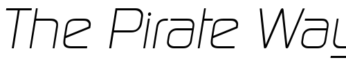 Font : Digital-LightIta Custom Text : The Pirate Way Test your own text here Click to download or to view this font on a tshirt that can be custom printed in Bali
