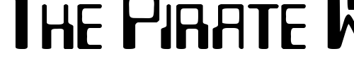 Font : DigitalMachine Custom Text : The Pirate Way Test your own text here Click to download or to view this font on a tshirt that can be custom printed in Bali