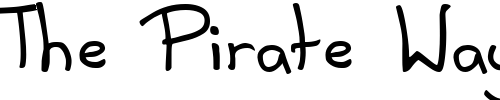 Font : Dijkstra Custom Text : The Pirate Way Test your own text here Click to download or to view this font on a tshirt that can be custom printed in Bali