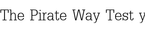 Font : DilleniaUPC Custom Text : The Pirate Way Test your own text here Click to download or to view this font on a tshirt that can be custom printed in Bali
