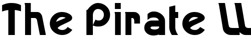 Font : Dingaling-Medium-Regular Custom Text : The Pirate Way Test your own text here Click to download or to view this font on a tshirt that can be custom printed in Bali