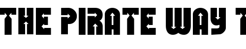 Font : Direction Custom Text : The Pirate Way Test your own text here Click to download or to view this font on a tshirt that can be custom printed in Bali