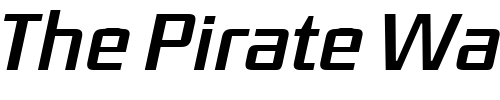 Font : District-RegularItalic Custom Text : The Pirate Way Test your own text here Click to download or to view this font on a tshirt that can be custom printed in Bali