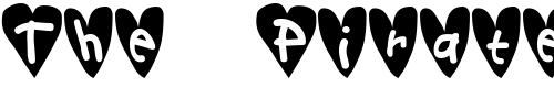 Font : Djellibejbi Custom Text : The Pirate Way Test your own text here Click to download or to view this font on a tshirt that can be custom printed in Bali
