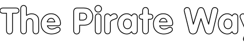 Font : Dogwood-Hollow Custom Text : The Pirate Way Test your own text here Click to download or to view this font on a tshirt that can be custom printed in Bali
