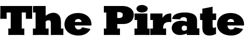 Font : Dolmen-Display-SSi Custom Text : The Pirate Way Test your own text here Click to download or to view this font on a tshirt that can be custom printed in Bali