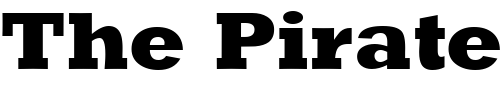 Font : DolmenSSK Custom Text : The Pirate Way Test your own text here Click to download or to view this font on a tshirt that can be custom printed in Bali