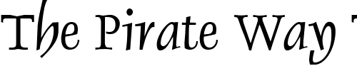 Font : Dolphin-Normal Custom Text : The Pirate Way Test your own text here Click to download or to view this font on a tshirt that can be custom printed in Bali