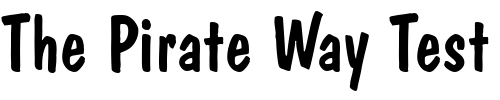 Font : DomCasual-BT Custom Text : The Pirate Way Test your own text here Click to download or to view this font on a tshirt that can be custom printed in Bali