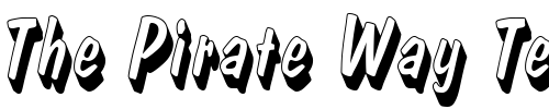 Font : DomCasualDRegItaSh1 Custom Text : The Pirate Way Test your own text here Click to download or to view this font on a tshirt that can be custom printed in Bali