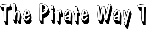 Font : DomCasualDRegSh1 Custom Text : The Pirate Way Test your own text here Click to download or to view this font on a tshirt that can be custom printed in Bali