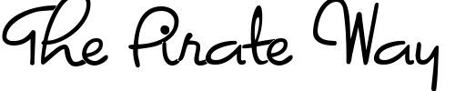 Font : Dominique Custom Text : The Pirate Way Test your own text here Click to download or to view this font on a tshirt that can be custom printed in Bali