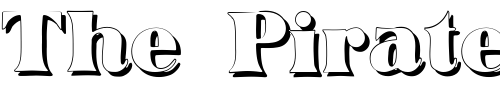 Font : Domino-Shadow Custom Text : The Pirate Way Test your own text here Click to download or to view this font on a tshirt that can be custom printed in Bali