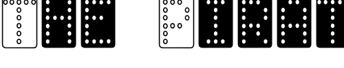 Font : Domino-normal Custom Text : The Pirate Way Test your own text here Click to download or to view this font on a tshirt that can be custom printed in Bali