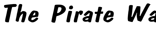 Font : DonCasualExtended-Italic Custom Text : The Pirate Way Test your own text here Click to download or to view this font on a tshirt that can be custom printed in Bali