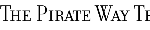 Font : Donatora-Display-SC Custom Text : The Pirate Way Test your own text here Click to download or to view this font on a tshirt that can be custom printed in Bali