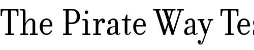 Font : Donatora-OSF Custom Text : The Pirate Way Test your own text here Click to download or to view this font on a tshirt that can be custom printed in Bali