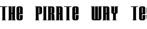 Font : Donnie Custom Text : The Pirate Way Test your own text here Click to download or to view this font on a tshirt that can be custom printed in Bali