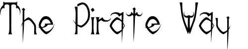 Font : Donree-s-Claws Custom Text : The Pirate Way Test your own text here Click to download or to view this font on a tshirt that can be custom printed in Bali