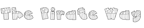 Font : Doodle-American Custom Text : The Pirate Way Test your own text here Click to download or to view this font on a tshirt that can be custom printed in Bali