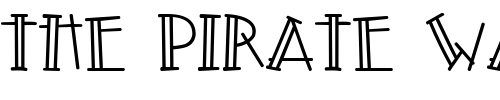 Font : Doodle-Topple Custom Text : The Pirate Way Test your own text here Click to download or to view this font on a tshirt that can be custom printed in Bali