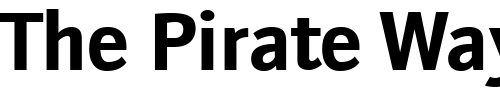 Font : Doradani-Rg-Bold Custom Text : The Pirate Way Test your own text here Click to download or to view this font on a tshirt that can be custom printed in Bali