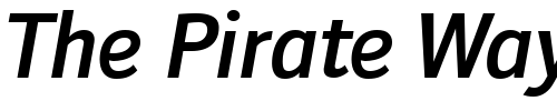 Font : Doradani-Sb-Italic Custom Text : The Pirate Way Test your own text here Click to download or to view this font on a tshirt that can be custom printed in Bali