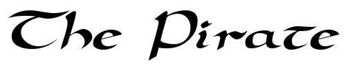 Font : Dorita-Regular Custom Text : The Pirate Way Test your own text here Click to download or to view this font on a tshirt that can be custom printed in Bali