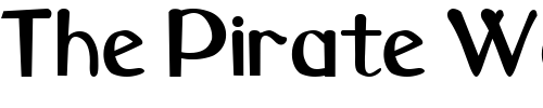 Font : DoronSSK-Regular Custom Text : The Pirate Way Test your own text here Click to download or to view this font on a tshirt that can be custom printed in Bali