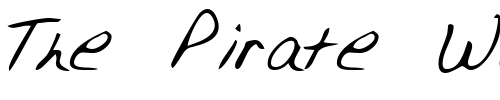 Font : DorothysHand-Regular Custom Text : The Pirate Way Test your own text here Click to download or to view this font on a tshirt that can be custom printed in Bali
