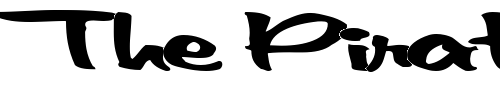 Font : DoubleAgent43-Bold Custom Text : The Pirate Way Test your own text here Click to download or to view this font on a tshirt that can be custom printed in Bali