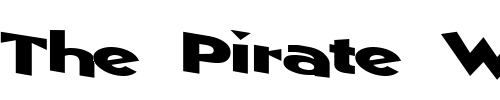 Font : DownWardSlope77-Regular-ttext Custom Text : The Pirate Way Test your own text here Click to download or to view this font on a tshirt that can be custom printed in Bali