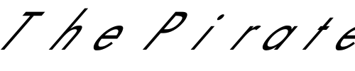 Font : Downhill Custom Text : The Pirate Way Test your own text here Click to download or to view this font on a tshirt that can be custom printed in Bali