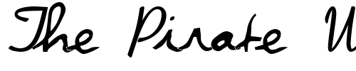 Font : DpScript Custom Text : The Pirate Way Test your own text here Click to download or to view this font on a tshirt that can be custom printed in Bali