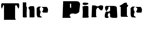 Font : Dr Custom Text : The Pirate Way Test your own text here Click to download or to view this font on a tshirt that can be custom printed in Bali
