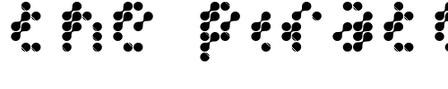 Font : DrNO Custom Text : The Pirate Way Test your own text here Click to download or to view this font on a tshirt that can be custom printed in Bali