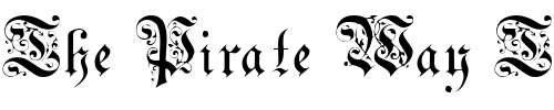 Font : DrPoDecorRu Custom Text : The Pirate Way Test your own text here Click to download or to view this font on a tshirt that can be custom printed in Bali