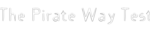 Font : DraftPlateOutlineLight Custom Text : The Pirate Way Test your own text here Click to download or to view this font on a tshirt that can be custom printed in Bali
