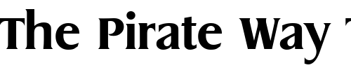 Font : Dragon-Bold Custom Text : The Pirate Way Test your own text here Click to download or to view this font on a tshirt that can be custom printed in Bali