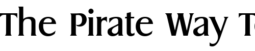 Font : Dragon-Medium Custom Text : The Pirate Way Test your own text here Click to download or to view this font on a tshirt that can be custom printed in Bali