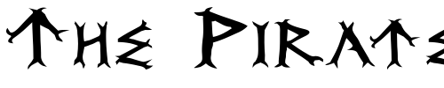 Font : Dragon-Order Custom Text : The Pirate Way Test your own text here Click to download or to view this font on a tshirt that can be custom printed in Bali