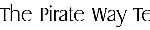 Font : Dragon-Serial-ExtraLight-Regular Custom Text : The Pirate Way Test your own text here Click to download or to view this font on a tshirt that can be custom printed in Bali