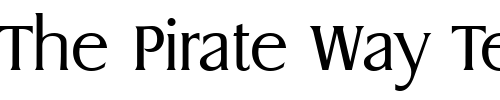 Font : Dragon-Serial-Light-Regular Custom Text : The Pirate Way Test your own text here Click to download or to view this font on a tshirt that can be custom printed in Bali