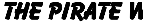 Font : Dragon-Tears-2 Custom Text : The Pirate Way Test your own text here Click to download or to view this font on a tshirt that can be custom printed in Bali