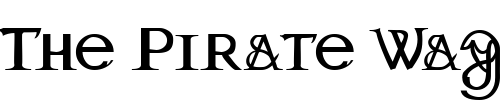Font : Dragonmaster-Normal Custom Text : The Pirate Way Test your own text here Click to download or to view this font on a tshirt that can be custom printed in Bali