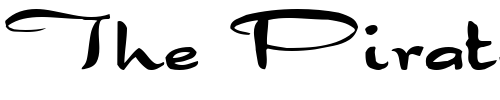 Font : Dragonwick-Regular Custom Text : The Pirate Way Test your own text here Click to download or to view this font on a tshirt that can be custom printed in Bali