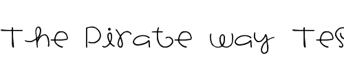 Font : Dreamed-About-You Custom Text : The Pirate Way Test your own text here Click to download or to view this font on a tshirt that can be custom printed in Bali